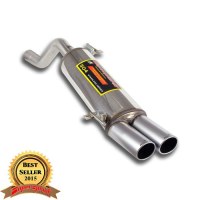 Supersprint 815936 Silencieux arrière OO80 - Finition satinée pour Abarth GRANDE PUNTO ABARTH