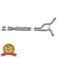 Supersprint 402013 Tube central Droite - Gauche + X-Pipe - (remplace origine Silencieux central)