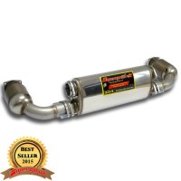 Supersprint 246704 Silencieux arrière Droite - Gauche Sport + Catalyseurs métalliques 100 CPSI