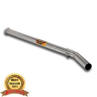 Supersprint 874123 Tube central acier 409 - (remplace le silencieux central d'origine)