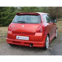 Silencieux arrière inox 1x90mm type 13 pour SUZUKI SWIFT III (PC SPORT)