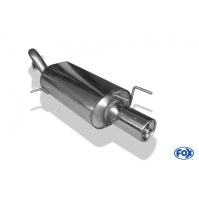 Silencieux arrière inox 1x90mm type 13 pour TOYOTA COROLLA TYPE E9 COMPACT