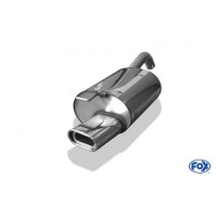 Silencieux arrière inox 1x135x80mm type 53 pour TOYOTA COROLLA TS KOMPRESSOR TYPE E12