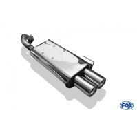 Silencieux arrière inox 2x90mm type 13 pour TOYOTA CELICA TYPE T20