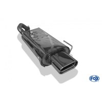Silencieux arrière inox 1x160x80mm type 53 pour TOYOTA CELICA TYPE T20