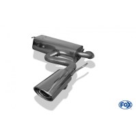 Silencieux arrière inox 1x115x85mm type 33 pour TOYOTA CELICA TYPE T23