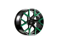 Barracuda TZUNAMEE EVO Noir brillant éclat vert