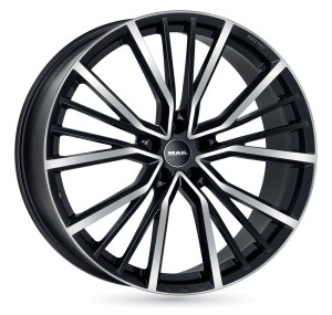 Jante alu MAK UNION Noir Face Polie [7.5x17] ET39.0 5x112
