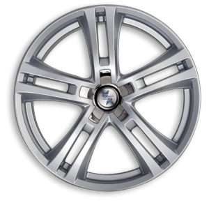 Jante alu ETA BETA URIEL Silver - inox cap [11x23] -74.1- ET 35