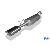 Silencieux arrière inox 1x135x80mm type 53 pour VOLKSWAGEN PASSAT TYPE 35i