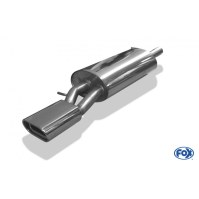 Silencieux arrière inox 1x135x80mm type 53 pour VOLKSWAGEN PASSAT TYPE 3B/3BG