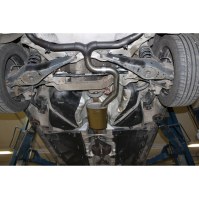 Silencieux avant inox pour VOLKSWAGEN PASSAT TYPE 3C/3C CC 4-MOTION