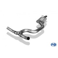 Silencieux intermédiaire inox pour VOLKSWAGEN PASSAT TYPE 3C/3C CC 4-MOTION