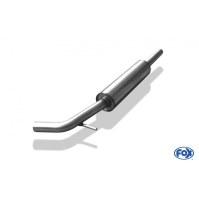 Silencieux avant inox pour VOLKSWAGEN POLO TYPE 6N