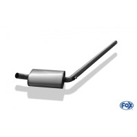 Silencieux avant inox pour VOLKSWAGEN JETTA II TYPE 19E