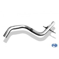 Tube de suppression de silencieux intermédiaire inox pour VOLKSWAGEN VENTO