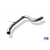 Tube de suppression de silencieux intermédiaire inox pour AUDI A3 TYPE 8P