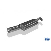 Silencieux arrière inox 1x90mm type 13 pour VOLKSWAGEN CORRADO G60