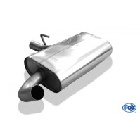 Silencieux intermédiaire inox pour VOLKSWAGEN CORRADO 16V/VR6