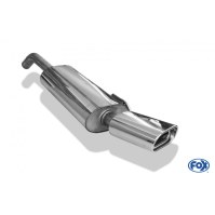 Silencieux arrière inox 1x135x80mm type 53 pour VOLKSWAGEN CORRADO 16V/VR6