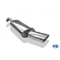 Silencieux arrière inox 1x115x85mm type 44 pour VOLKSWAGEN CORRADO 16V/VR6