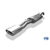 Silencieux arrière inox 1x135x80mm type 53 pour VOLKSWAGEN VENTO