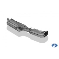 Silencieux arrière inox 1x135x80mm type 57 pour VOLKSWAGEN VENTO
