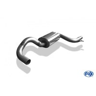Silencieux intermédiaire inox pour VOLKSWAGEN BEETLE R-LINE TYPE 16/5C (coupé/cabriolet)