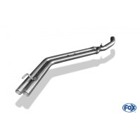 Tube de suppression de silencieux avant inox pour VOLKSWAGEN T4 BUS/TRANSPORTER/MULTIVAN/CARAVELLE