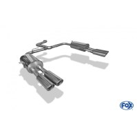 Silencieux arrière duplex inox 2x88x74mm type 33 pour VOLKSWAGEN T5/T6