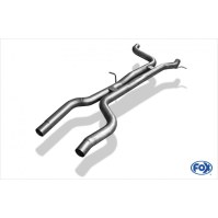 Tube de raccordement silencieux arrière/catalyseur inox pour VOLKSWAGEN TOUAREG TYPE 7L