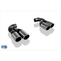 Silencieux arrière duplex inox 1x140x90mm type 32 pour VOLKSWAGEN TOUAREG TYPE 7L