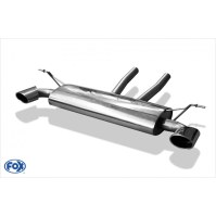 Silencieux arrière duplex inox 1x140x90mm type 32 pour VOLKSWAGEN TOUAREG TYPE 7L
