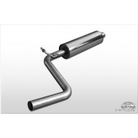 Silencieux avant inox pour VOLKSWAGEN CADDY III