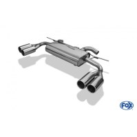 Silencieux arrière duplex inox 2x90mm type 12 pour VOLKSWAGEN TIGUAN I 4-MOTION TYPE 5N