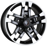 Demon Wheels Eurosport FTR Gloss Black / Polished Tips