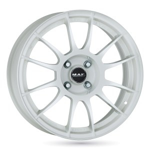 Jante alu MAK XLR Blanc Brillant [7.5x18] ET40.0 4x100