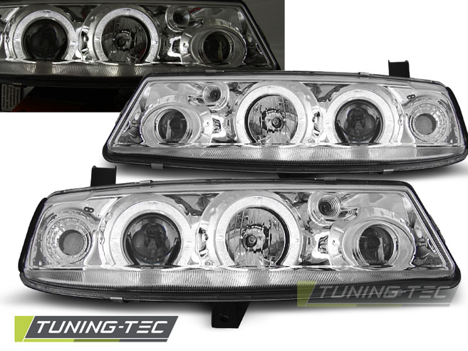 Phare - OPEL CALIBRA 09.90-06.97 ANGEL EYES CHROME