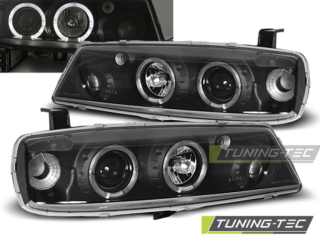 Phare - OPEL CALIBRA 90-97 ANGEL EYES BLACK