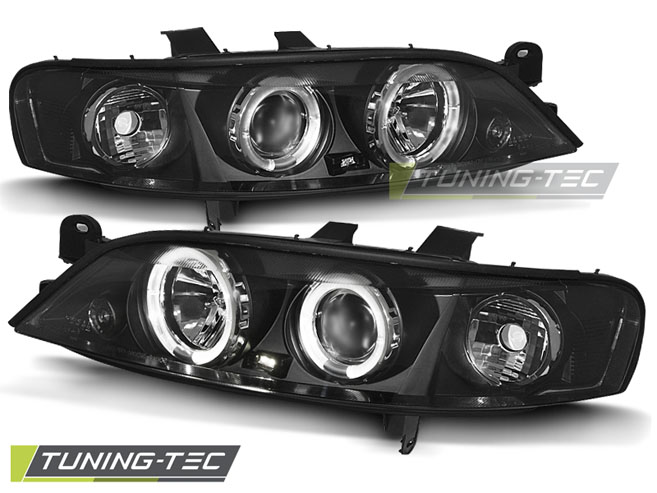 Phare - OPEL VECTRA B 11.95-12.98 ANGEL EYES BLACK