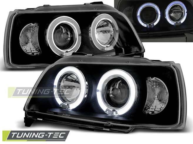 Phare - RENAULT CLIO 06.90-95 ANGEL EYES BLACK
