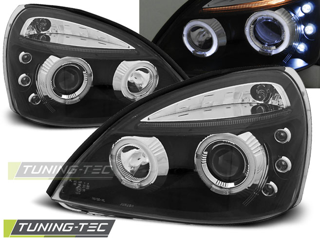Phare - RENAULT CLIO II 06.01-09.05 ANGEL EYES BLACK