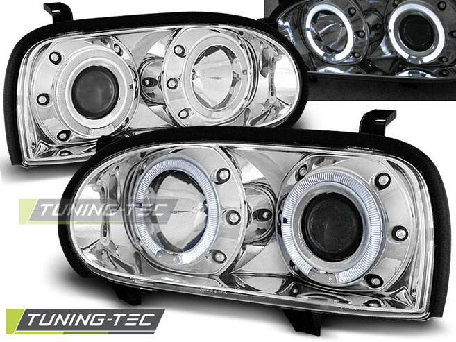Phare - CHARGEMENTS ANGEL EYES CROME correspond à VW GOLF 3