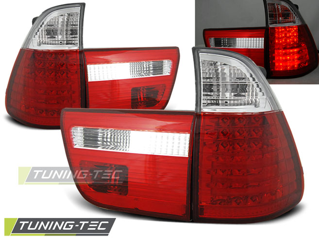 LED - LUMIÈRES LED ROUGE ROUGE BMW X5 E53 09,99-10,03