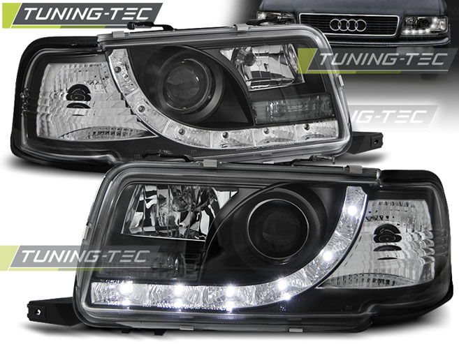 Phare - de type « feux de jour » (daylight) noirs pour AUDI 80 B4