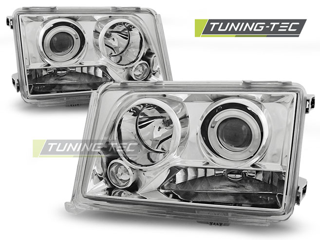 Phare - HAUTS CHROME s'adapte à MERCEDES W124 E-KLASA 05.93-06.95 CHROME