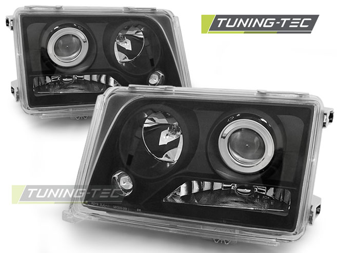Phare - HEADLIGHTS BLACK s'adapte à MERCEDES W124 E-KLASA 05.93-06.95