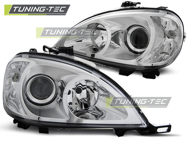 Phare - HAUTS CHROME S'adapte à MERCEDES W163 ML M-KLASA 03.98-08.01