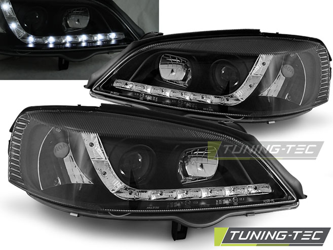 Phare - OPEL ASTRA G 09.97-02.04 BLACK DAYLIGHT