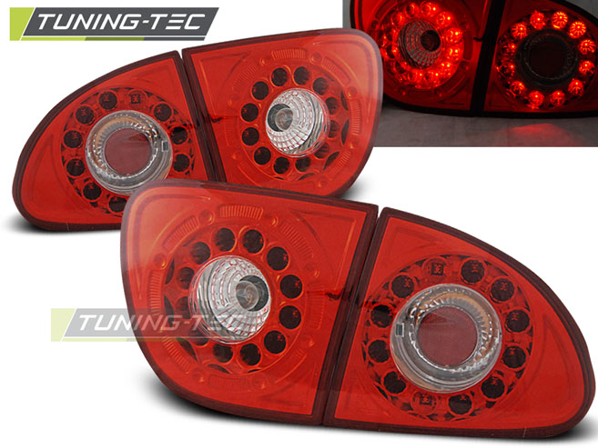 LED - LUMIÈRES DE TAIL LED RED BLANC convient SEAT LEON 04.99-08.04